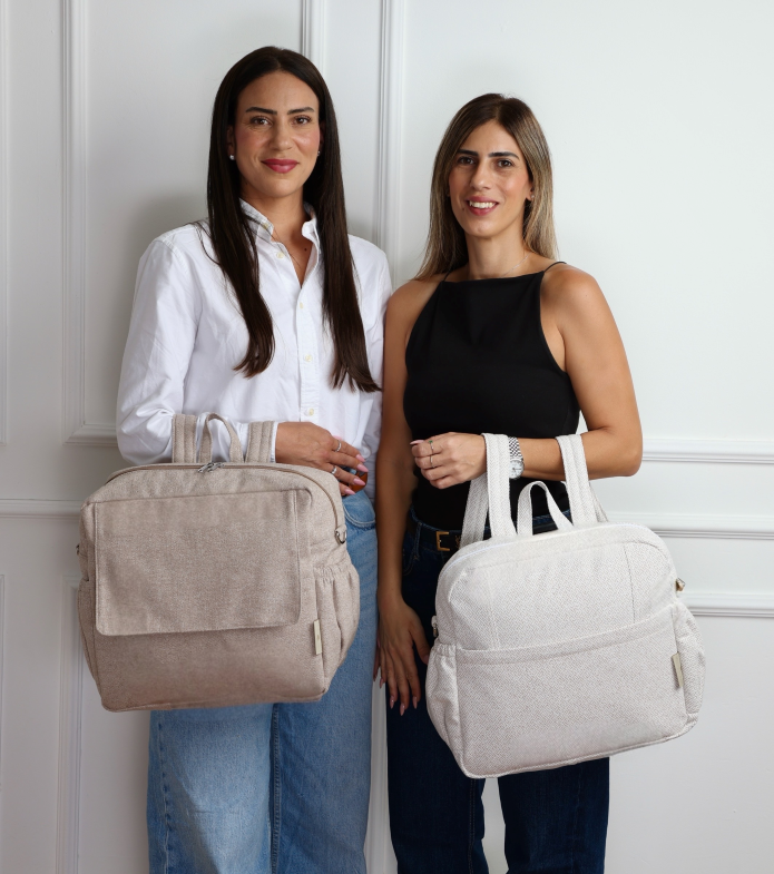 תיקי עגלה מעוצבים מבית מיני סטייליש - בדים איכותיים וחלוקה חכמה.