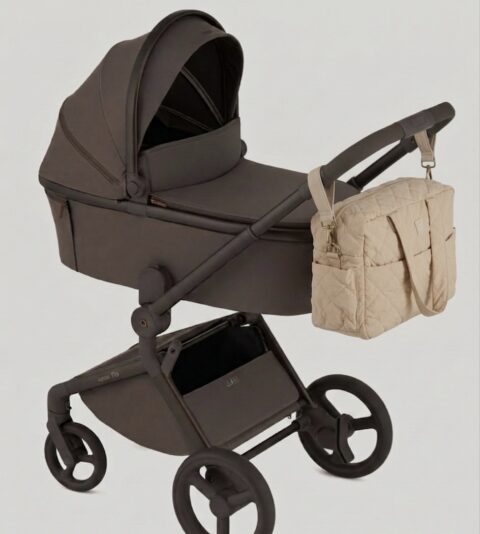 תיק עגלה דגם סהרה שמנת על עגלה אנקס