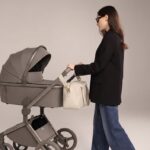 תיק עגלה שמנת דגם לונה - מיני סטייליש