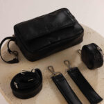 Mini Stylish Liv Black Diaper Bag