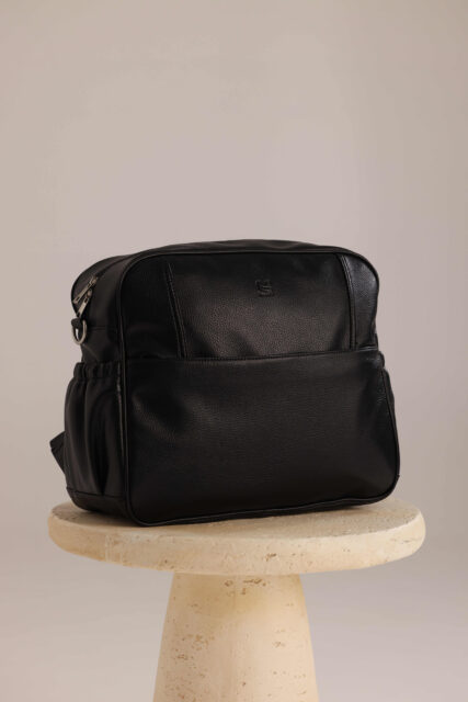 Mini Stylish Liv Black Diaper Bag