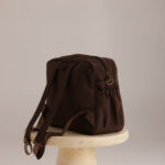 לורן חום כהה גב