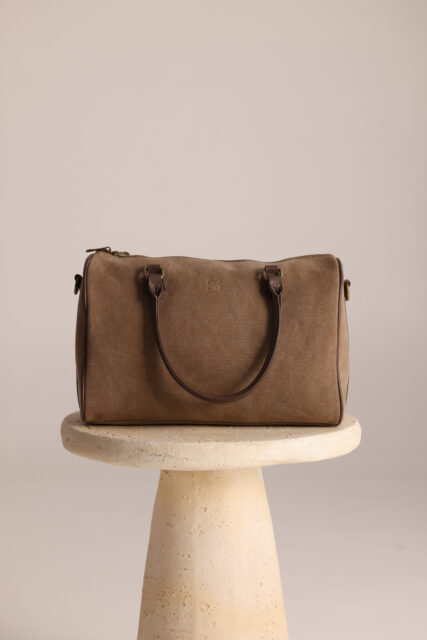 קמיל חום משולב פרונט