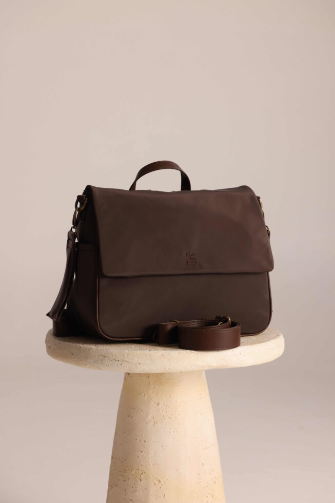 תיק עגלה ריין חום Mini Stylish